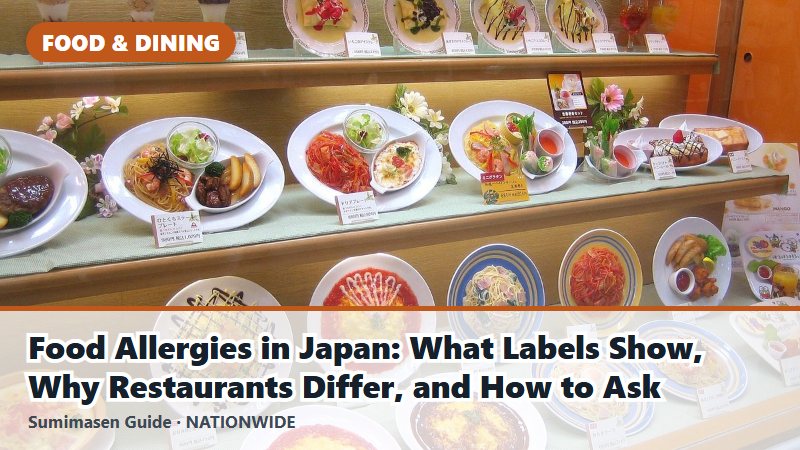 Food Allergies in Japan: What Labels Show, Why Restaurants Differ, and How to Ask